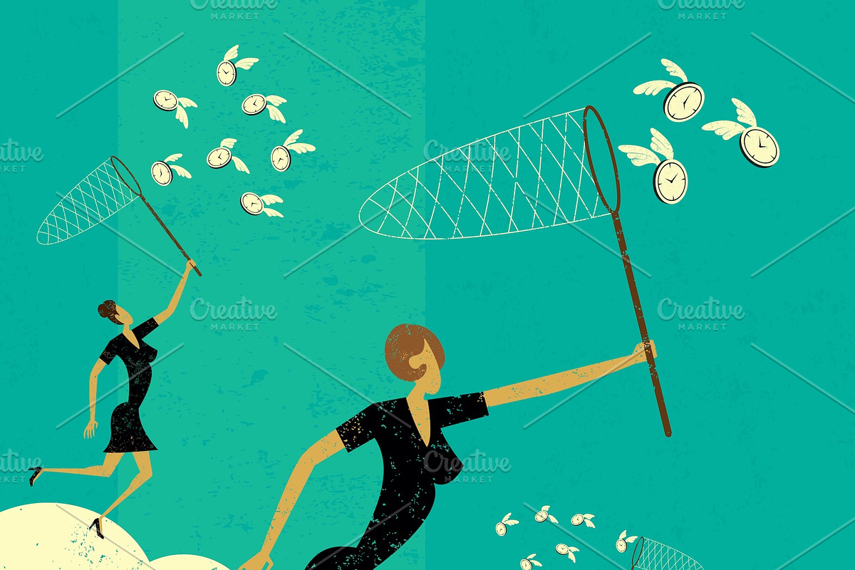 Business Concepts Bundle 02 Women, a Person Illustration by retrorocket (Photo 9 of 16)