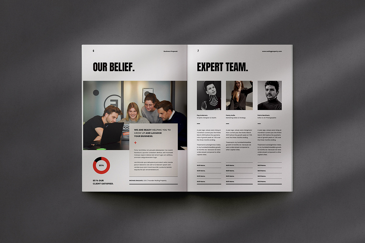 Proposal, a Brochure Template by Occy Design (Photo 3 of 7)