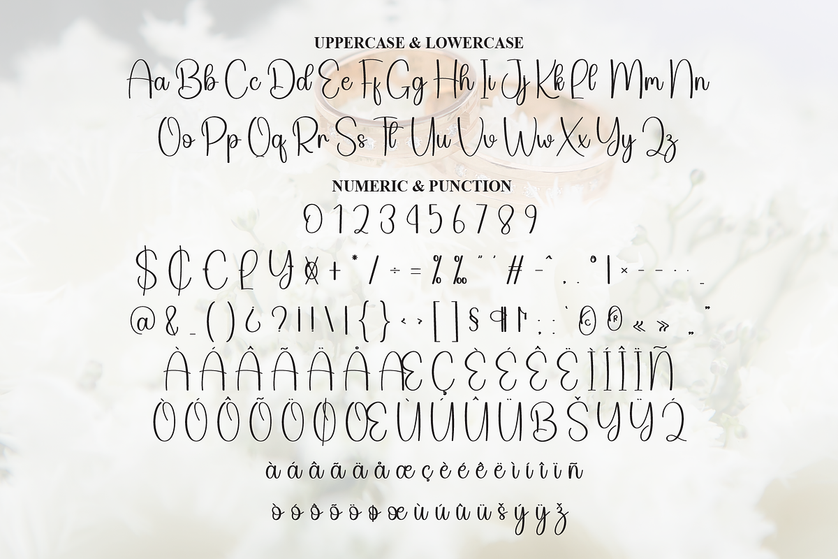 Wedding | Script Font, a Handwritten Font by Scratchones (Photo 7 of 9)