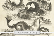 Vintage Mythical Creatures Clipart, a Person Illustration by Secret Helper (Thumbnail 7 of 10)