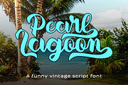 Dungly- Retro Script Fun, a Script Font by Ginart (Thumbnail 5 of 10)