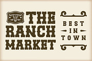 Cowboy Wanted - Western Retro Serif, a Serif Font by Shakira Studio (Thumbnail 2 of 12)