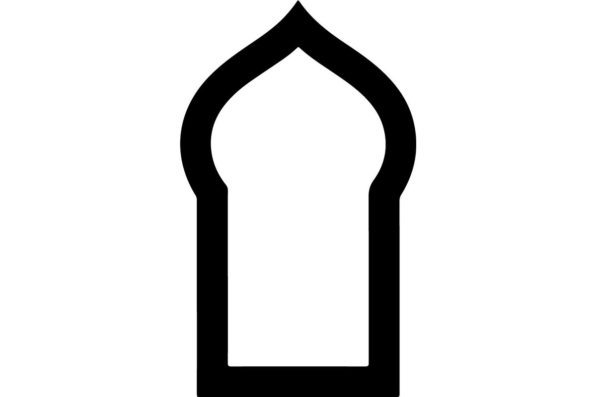 Minimal Islamic Arch Silhouette, an Object Graphic by Creativeshirt (Photo 10 of 17)