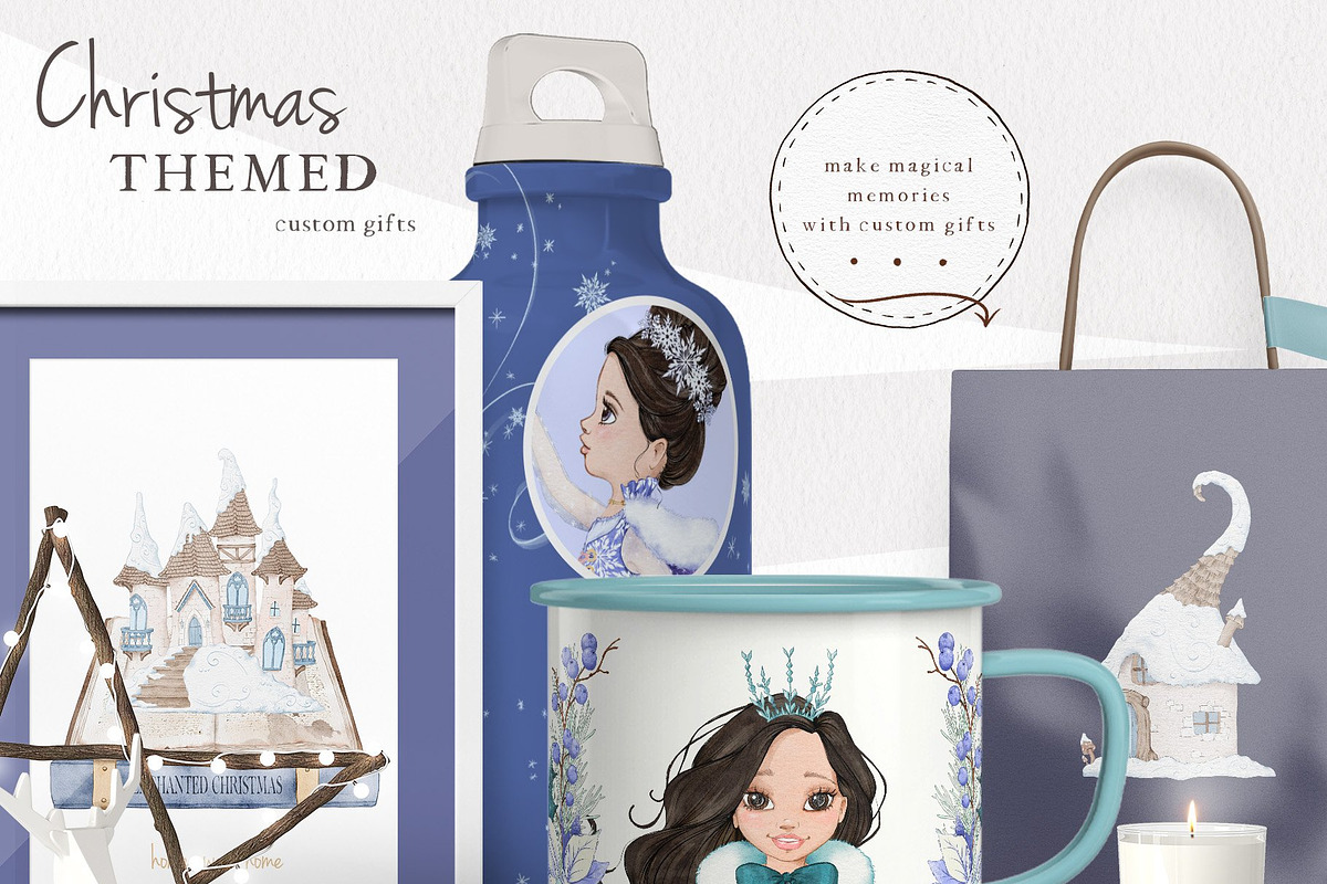 Enchanted Christmas Illustrations, a Graphic by Pretty Little Lines (Photo 12 of 21)