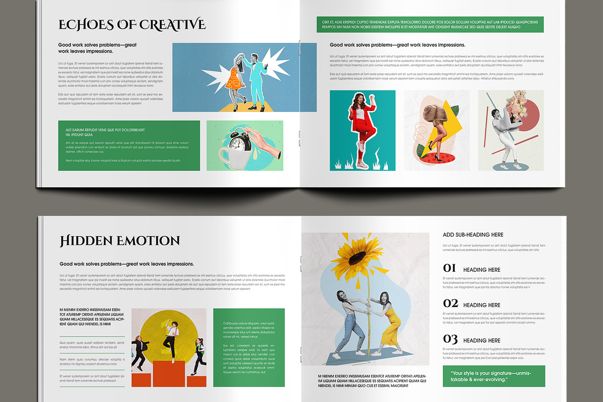 Modern Creative Portfolio Book, a Brochure Template by MightyDesign (Photo 4 of 8)