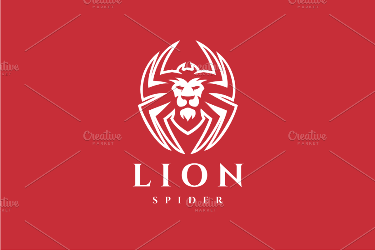 Lion Spider Logo, a Branding & Logo Template by yopie (Photo 2 of 3)
