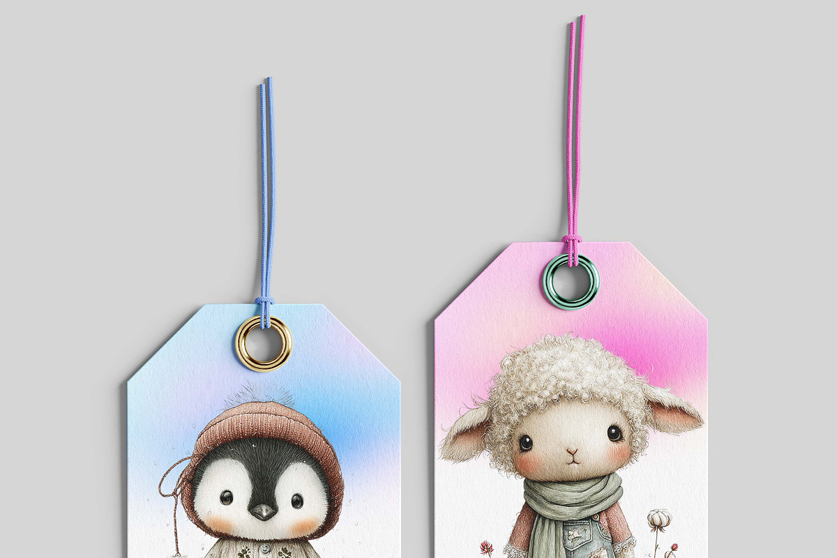 whimsical baby characters festive, an Illustration by one-touch (Photo 3 of 10)