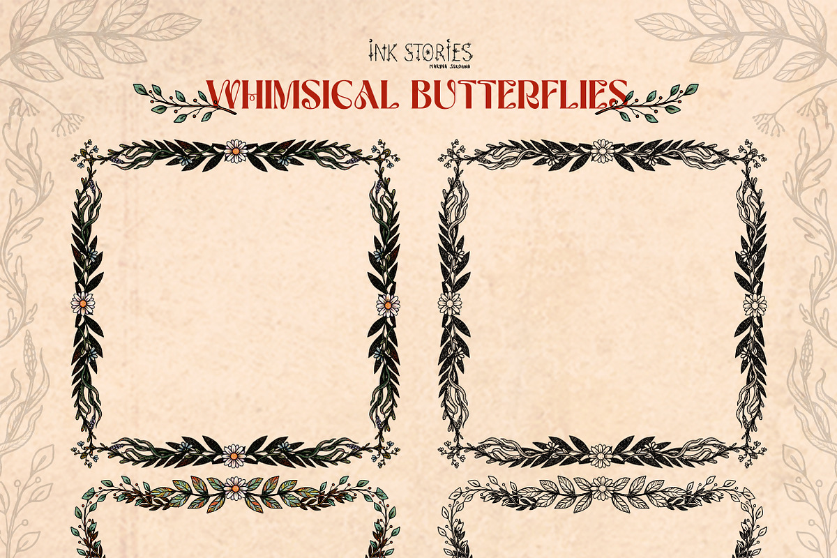 Whimsical Butterflies Boho Aesthetic, an Animal Illustration by Ink Stories (Photo 12 of 15)