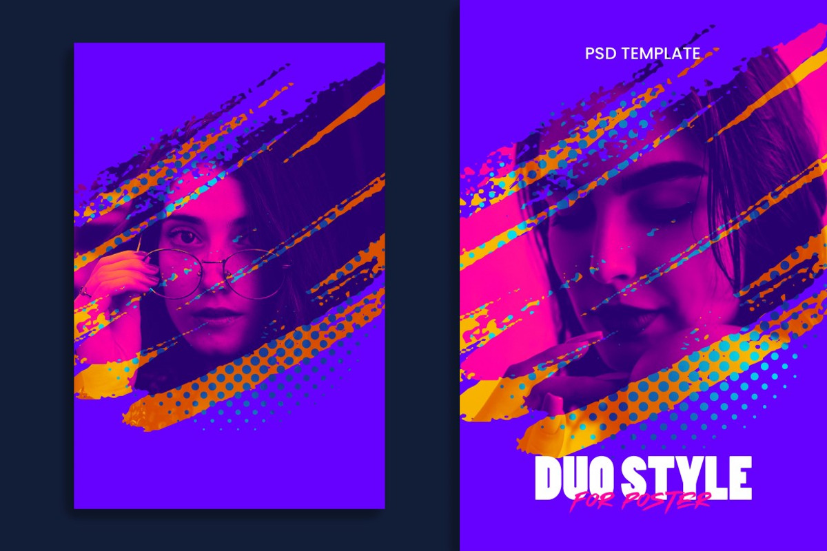 Duo Style Photo Effect, a Layer Style Add-On by WudelMbois Studio (Photo 1 of 2)