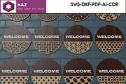 Laser Cut Welcome Sign Bundle 288, a Graphic by AtacanDigital (Thumbnail 5 of 6)