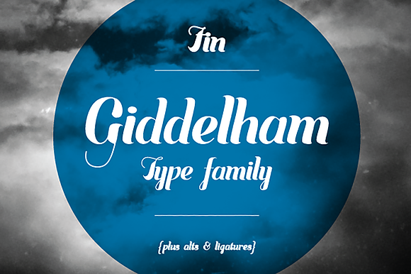 Giddleham Family - Display Font preview 5