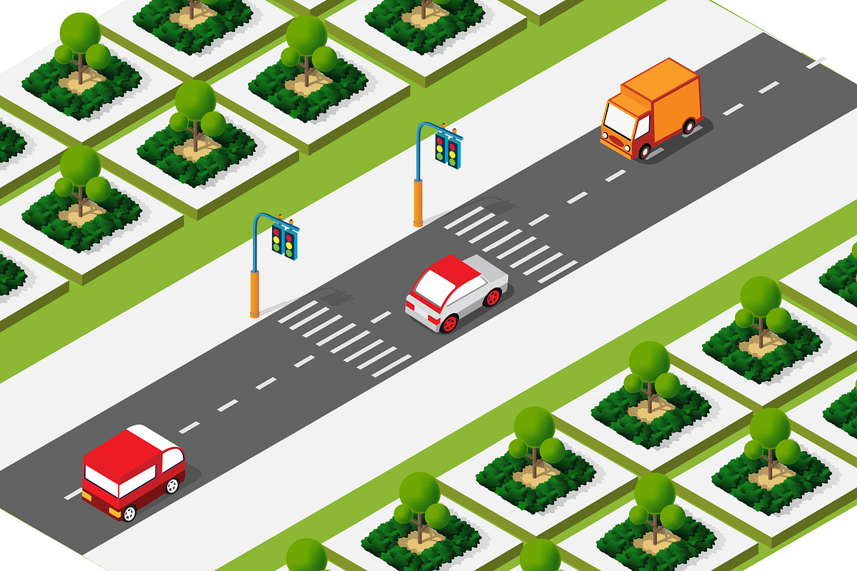 Isometric city constructor, a Graphic by AlexZeL (Photo 11 of 16)