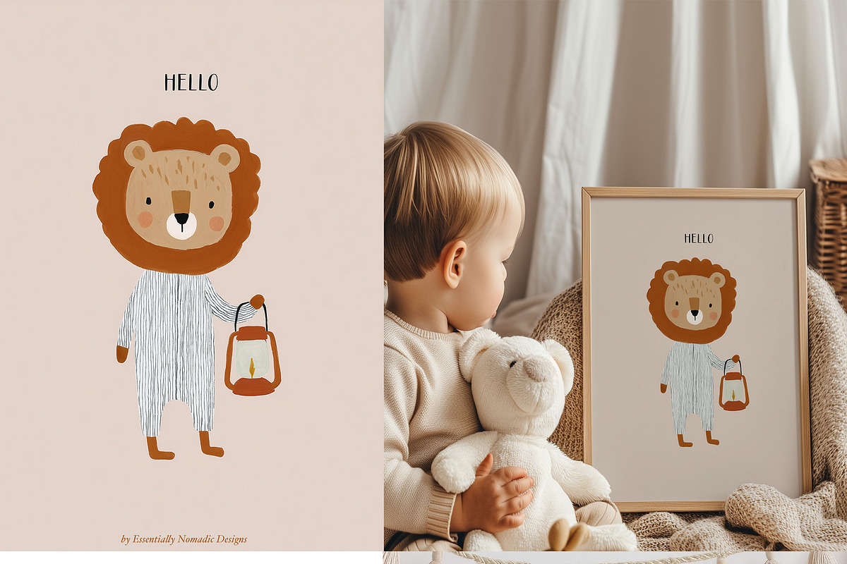 100 Nursery Prints - Made for Minis, a Background Graphic by Essentially Nomadic (Photo 12 of 12)