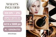 150 Hair Aesthetic Stock Images, a Beauty & Fashion Photo by Selenique Studio (Thumbnail 6 of 10)