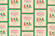 Melslay - Birthday Party, an Invitation Template by Poetjoek Creative (Thumbnail 3 of 3)