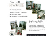 Surreal Moody Christmas Backdrops, a Background Graphic by ThatsDesignArt (Thumbnail 2 of 15)