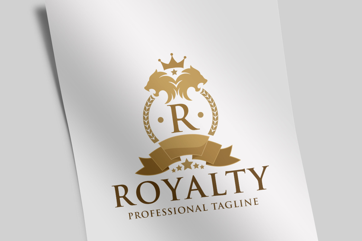 Royalty Crest Letter R Logo, a Branding & Logo Template by Design_Planet