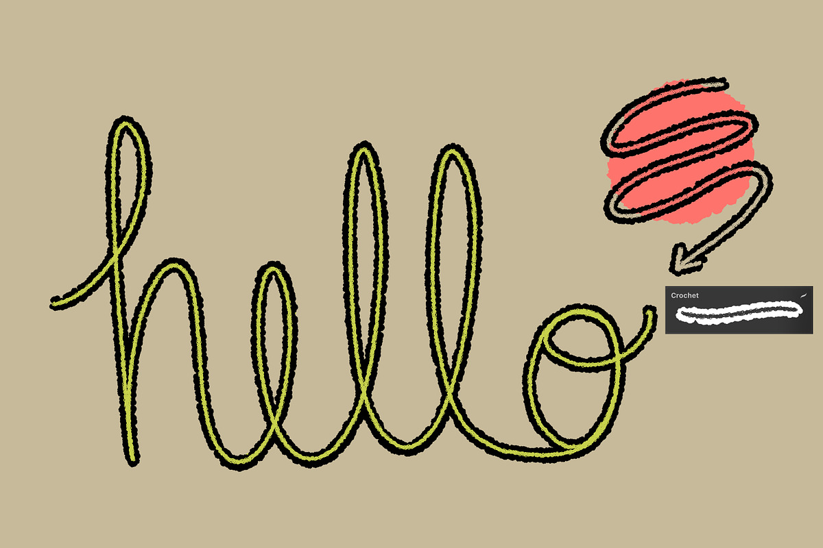 Procreate Messy Outlines Brush Set, a Brushes & More by Heather Green Designs (Photo 7 of 9)