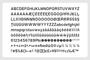 Halvers Font, a Sans Serif Font by Glyphminds Studios (Thumbnail 10 of 10)