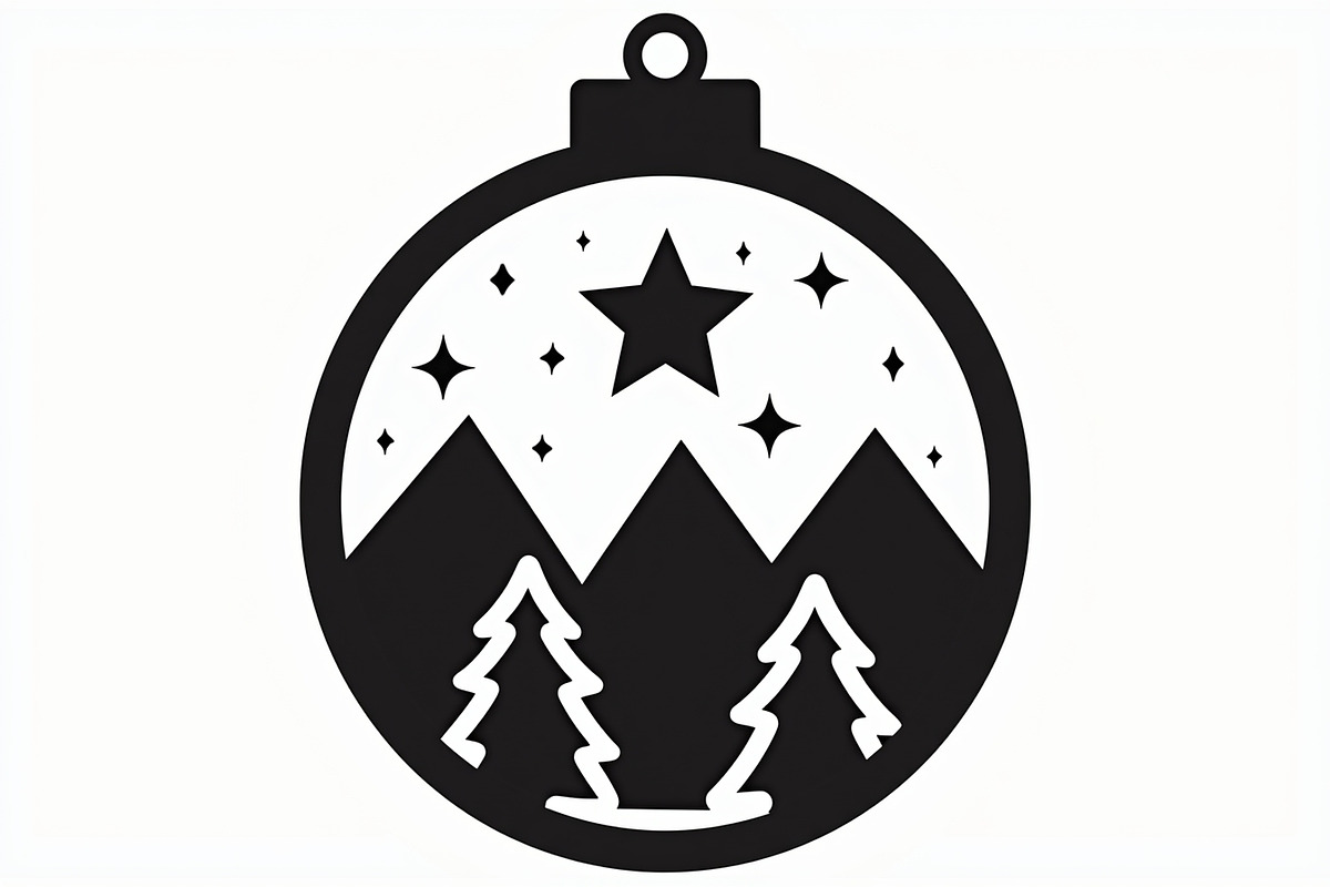 Christmas Ornament Design Bundle, a Graphic by balal (Photo 8 of 16)