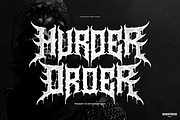 Mortaly Sword | Death Metal Typeface, a Blackletter Font by Denustudios (Thumbnail 3 of 12)