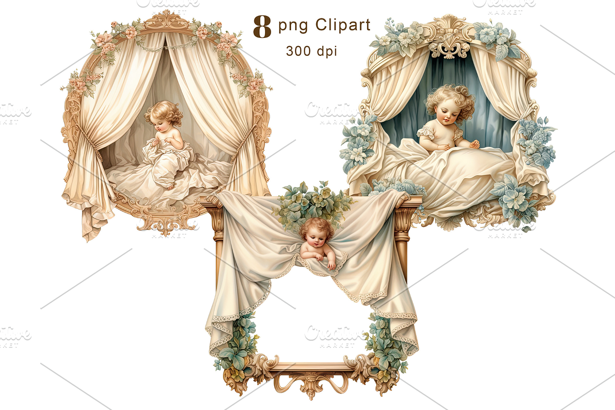 Baby Curtain PNG Clipart, a Person Illustration by Memories By Lea (Photo 2 of 8)