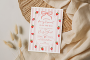 Berry Sweet Baby Shower Invite Set, a Templates & Theme by Digital_Mind (Thumbnail 7 of 7)