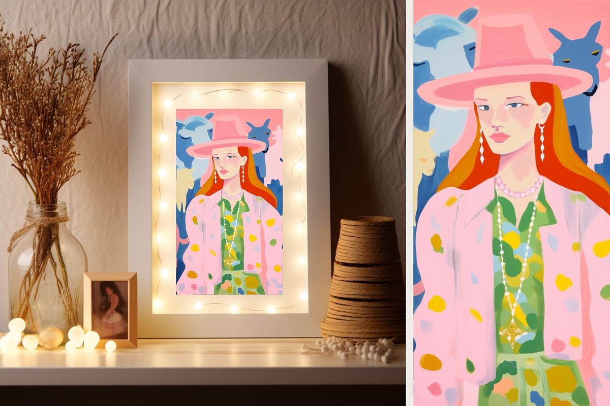 8 Happy Muti-color wall art print 2, a Decorative Illustration by ARTOZEN DIGITAL (Photo 6 of 16)