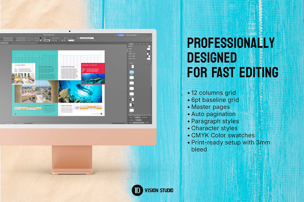 Travel Template Canva InDesign, a Brochure Template by ID Vision Studio (Photo 11 of 16)