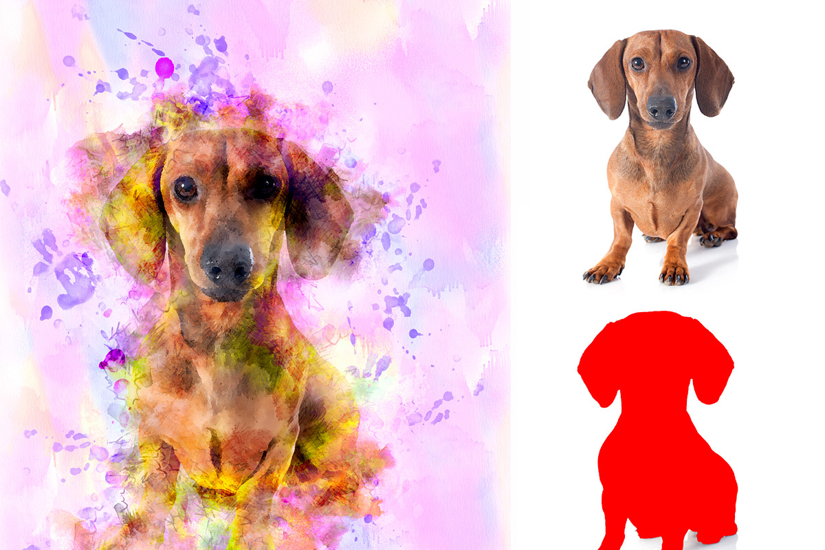 Watercolor Pro Photoshop Action, an Action Add-On by MRI STUDIO (Photo 4 of 14)