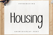 Housing, a Handwritten Font by InermediaSTUDIO (Thumbnail 1 of 6)