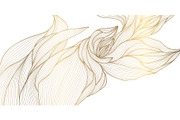 Flowers and Leaves Line Luxury Art, a Pattern Graphic by Marylia (Thumbnail 27 of 27)