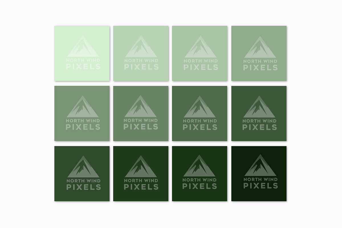 12 Sage Green Solid Digital Papers, a Background Graphic by NorthWindPixels (Photo 2 of 4)