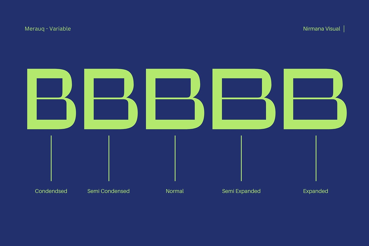 Merauq - Display Font, a Sans Serif Font by Nirmana Visual (Photo 12 of 15)