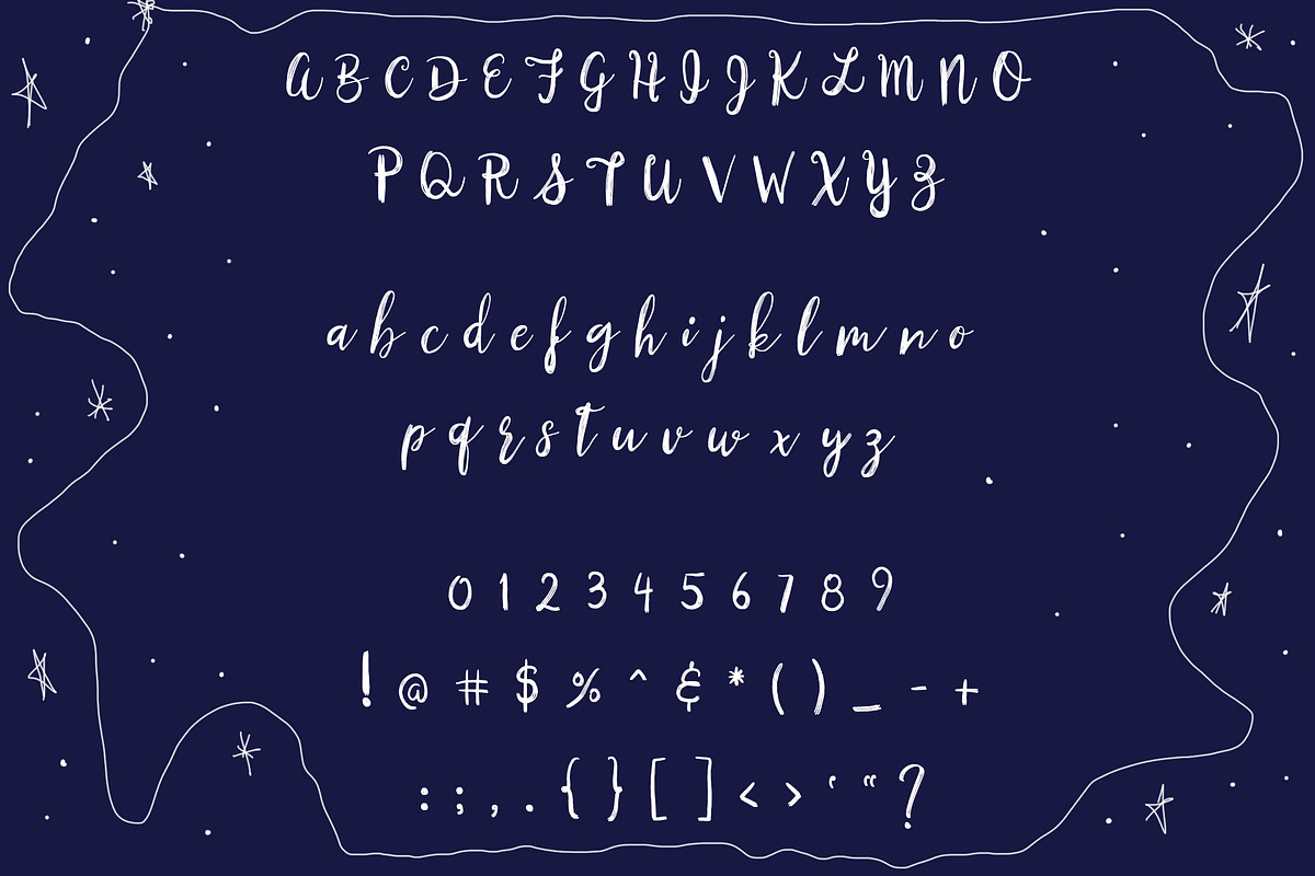 Jalapenow Brush Font preview 2