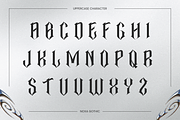 Noxa Gothic - Branding Logo Font, a Blackletter Font by Nirmana Visual (Thumbnail 4 of 10)