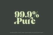 Filia Display Font, a Serif Font by Up Up Creative (Thumbnail 8 of 12)