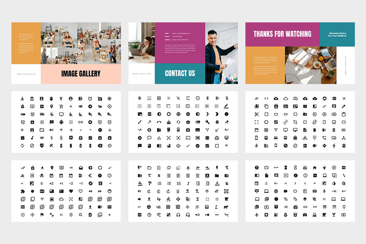 Utara : Teacher Powerpoint, a Presentation Template by Punkl Camp (Photo 5 of 9)