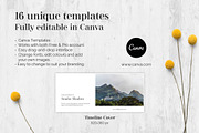 16 Facebook Cover Templates Canva, a Social Media Template by Paperweight Memories (Thumbnail 2 of 6)