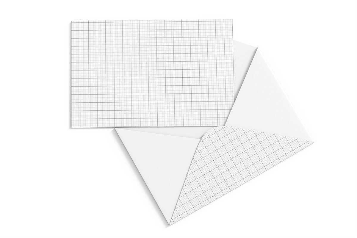 Minimal Invitation Envelope Mockup, a Product Mockup by graphypix (Photo 3 of 4)