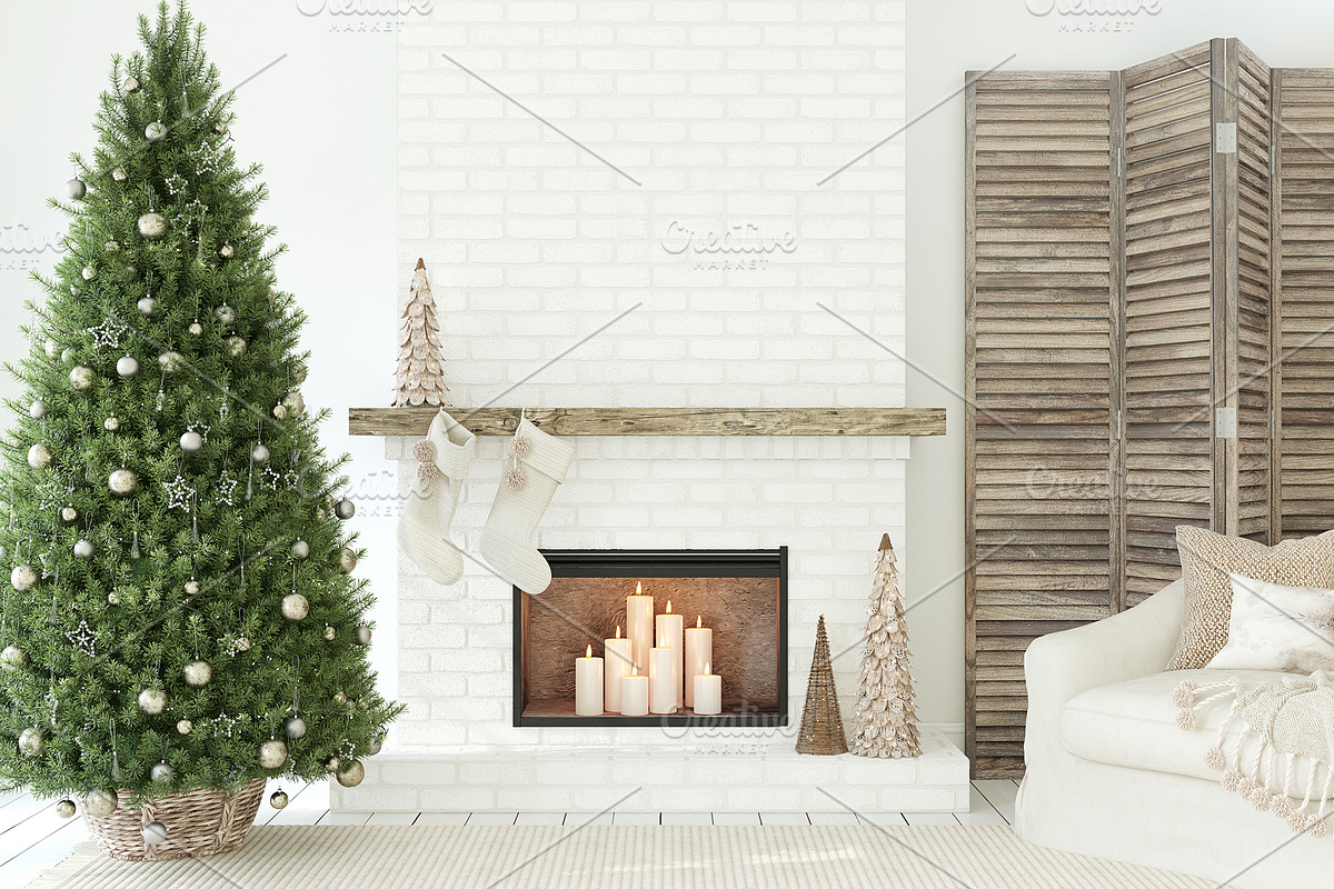 RUSTIC CHRISTMAS Frames Mockup, a Poster Template by MyHomeMockups (Photo 2 of 7)
