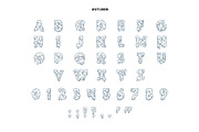 SLURM, a Font by Loudoun Design Co. (Thumbnail 2 of 6)