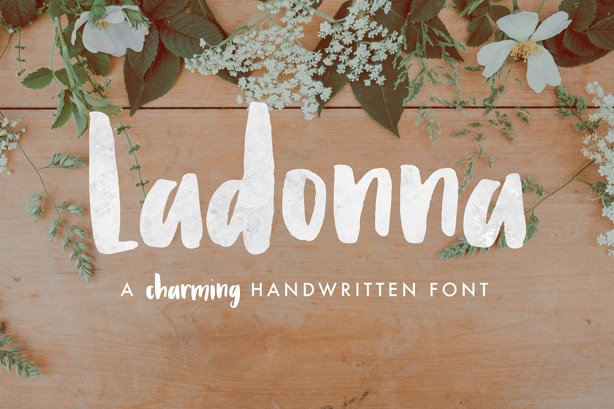 Ladonna Brush Font
