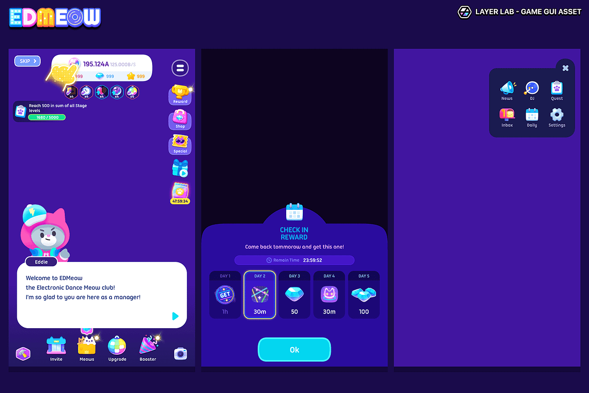 GUI - Neon2, an UI Kit Template by LAYERLAB (Photo 9 of 34)