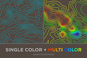 30 Vector Topographic Maps, a Texture Graphic by Projectile (Thumbnail 6 of 10)