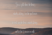 Simple House | Script Font, a Script Font by Scratchones (Thumbnail 6 of 8)