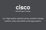 Material App UI - Cisco, an UI Kit Template by Danfe Designs (Thumbnail 2 of 3)