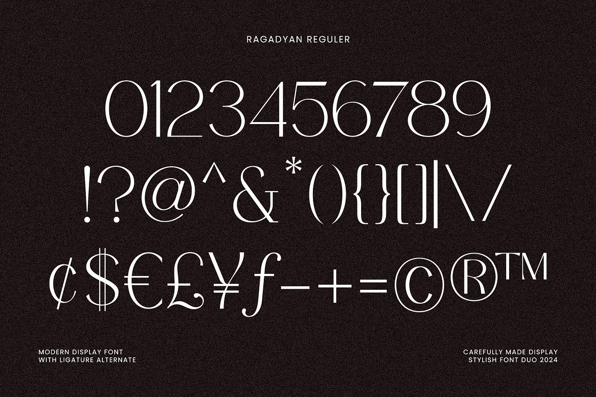 Ragadyan - Modern Duo Font, a Script Font by Inviline.co (Photo 17 of 18)