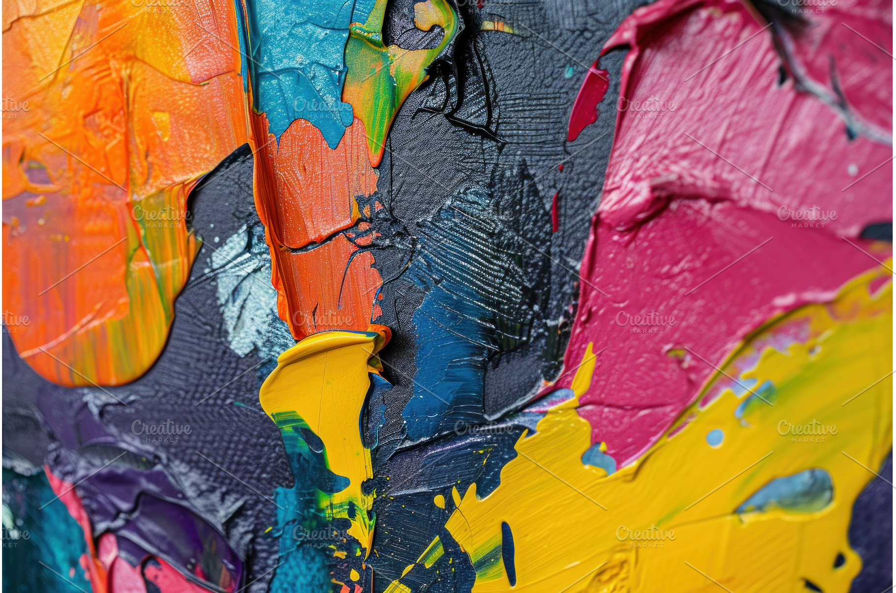 Unconventional Abstract oil, a Background Photo by Ylivdesign