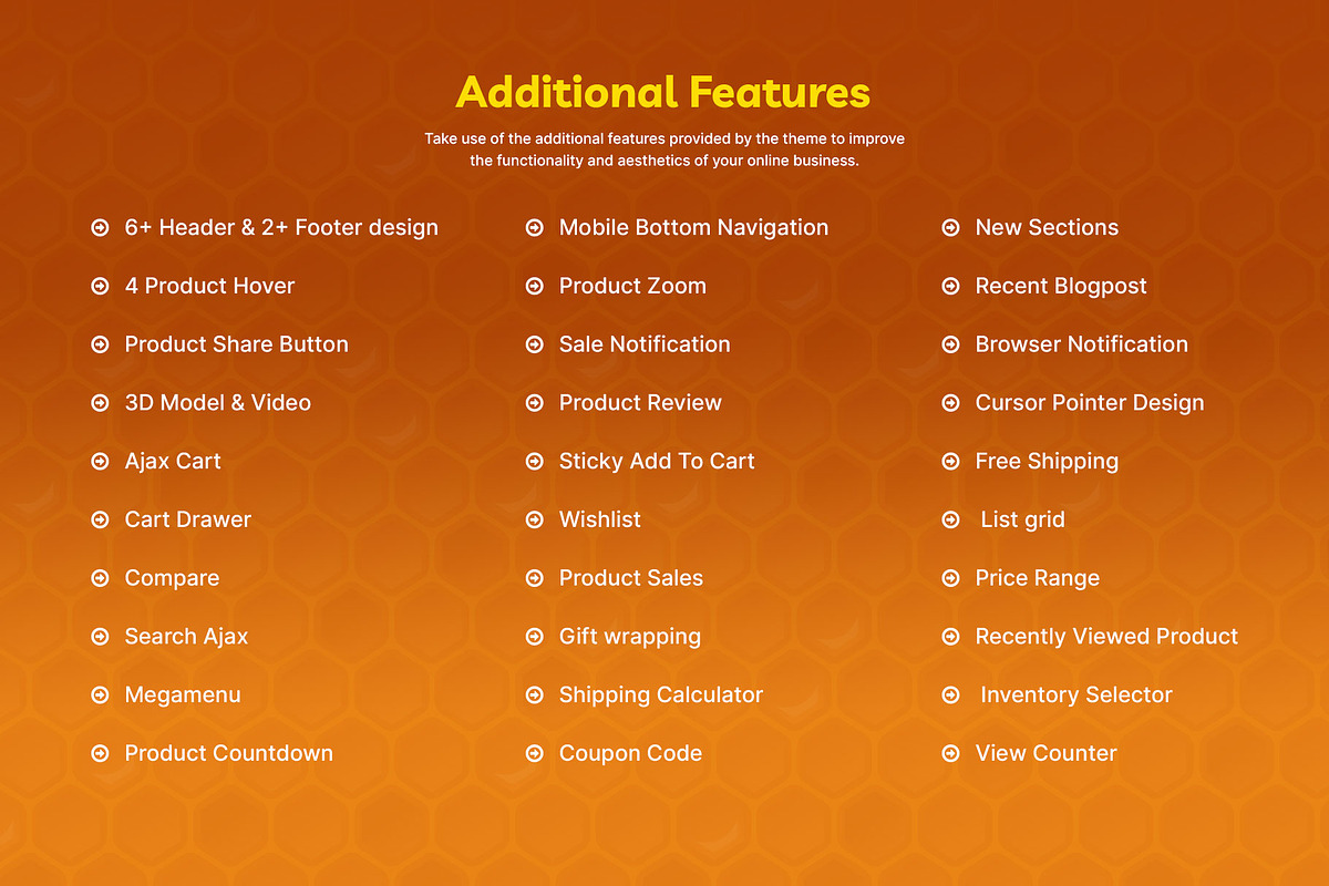 Honey Shopify Theme, a Shopify Template by LogicGo Shopify Experts (Photo 3 of 5)